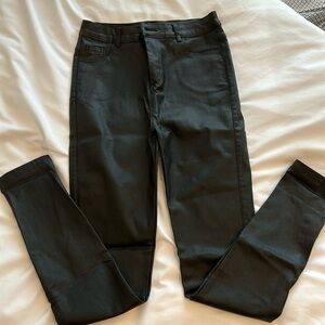 SHEIN Faux Leather Jean Size Small